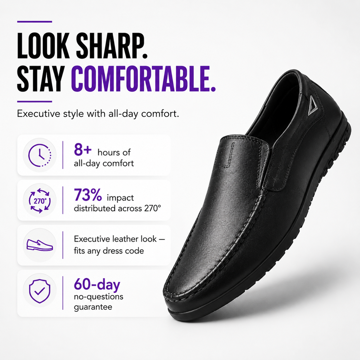 Medly® ZeroGravity - Dress shoe with the comfort of a sports sneaker